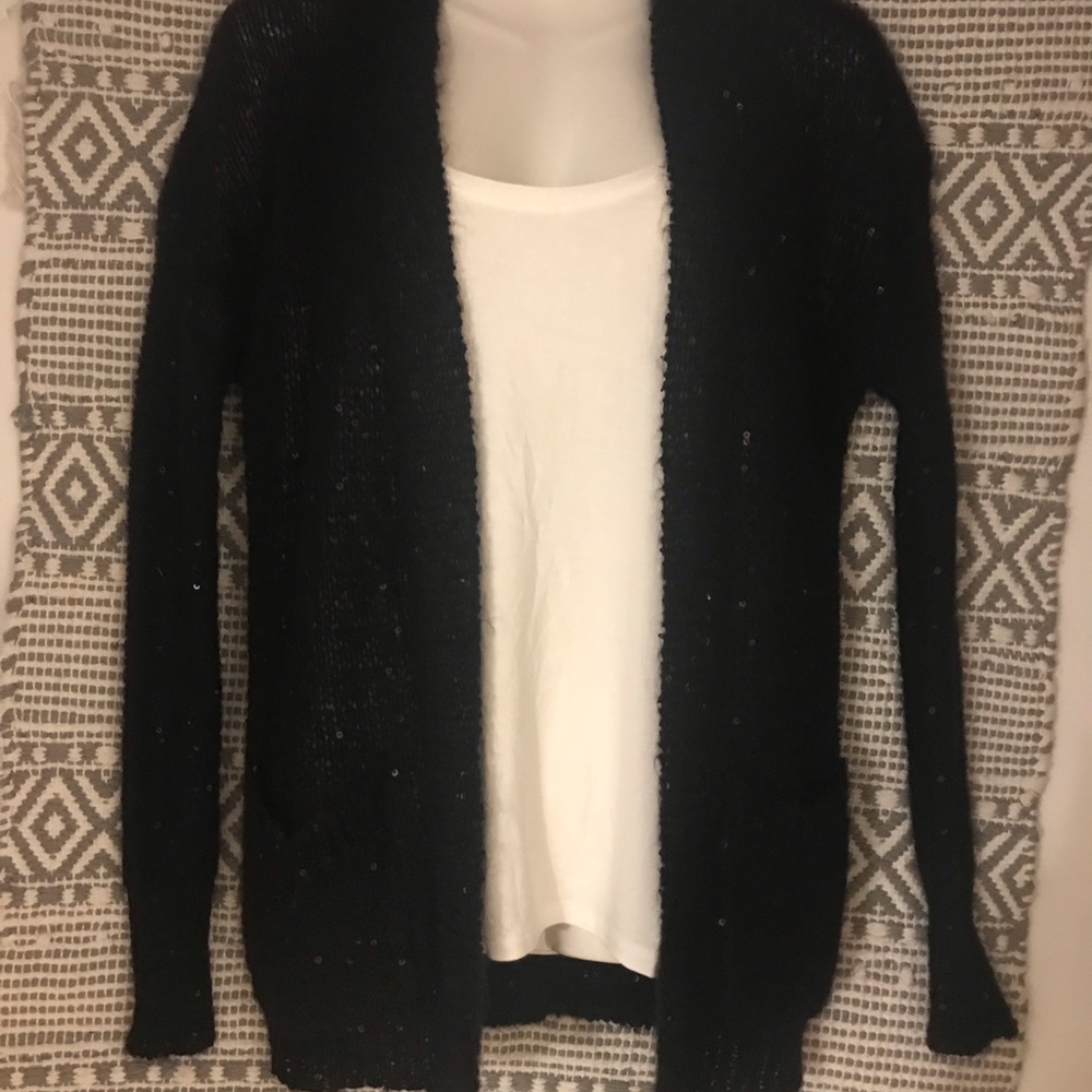 Express sparkly cardigan